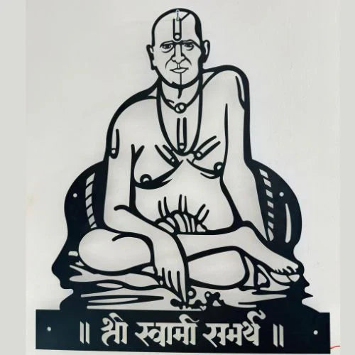 Swami Samarth LED Metal Wall Décor
