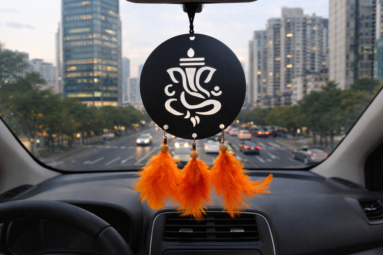 Shree Ganesha Car Hanger
