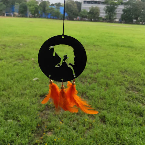 Chhatrapati Shivaji Maharaj On Horse Car Hanger