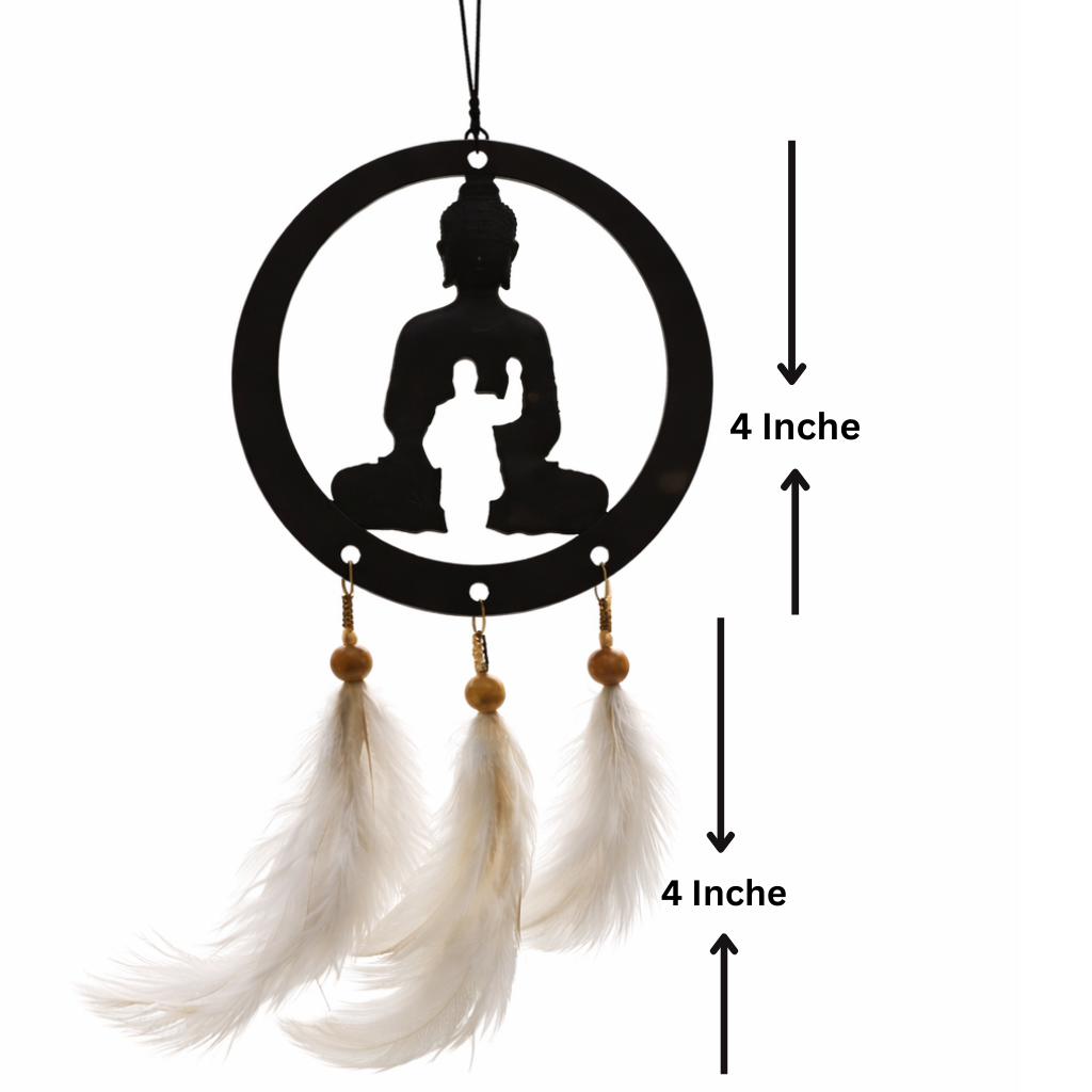 Gautam Buddha & D.R Baba Saheb Ambedkar Car Hanger