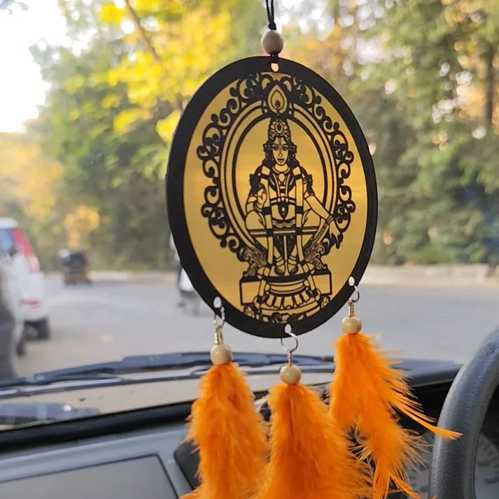 Lord Ayyappa Swami Car & Wall Hanger