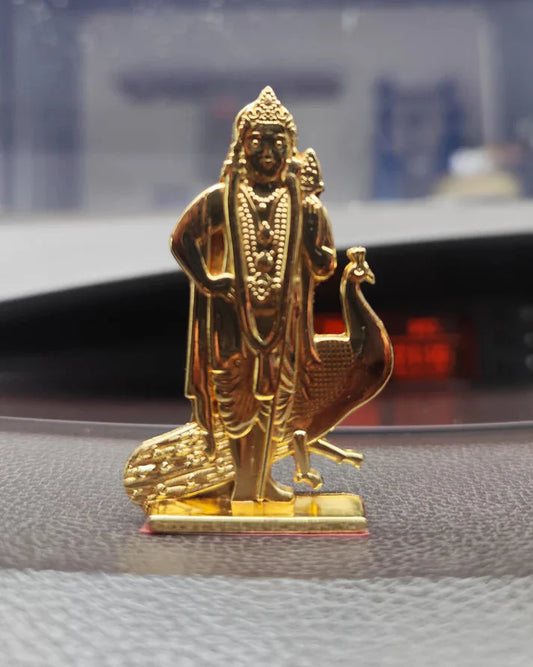 Lord Murugan Car Dashboard Idol