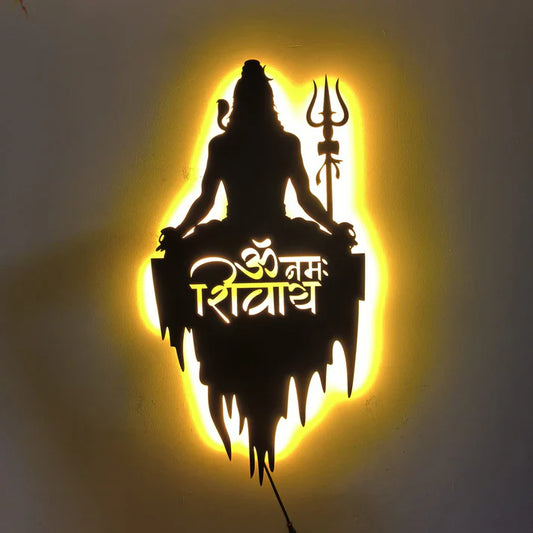 Lord Shiva Metal Wall Décor