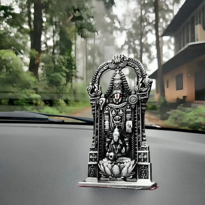 Lord Venkateshwara Car Dashboard Idol