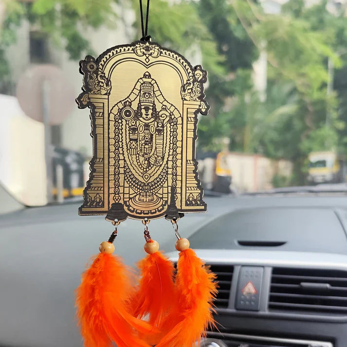Lord Venkateshwara Car Hanger