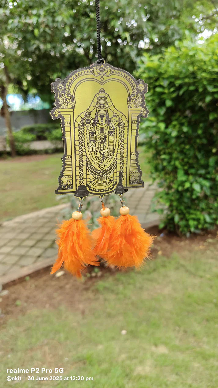 Lord Venkateshwara Car Hanger