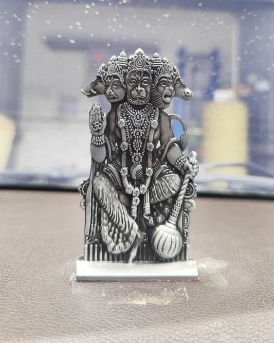Panchmukhi Hanuman Idol for Car Dashboard & Home Temple