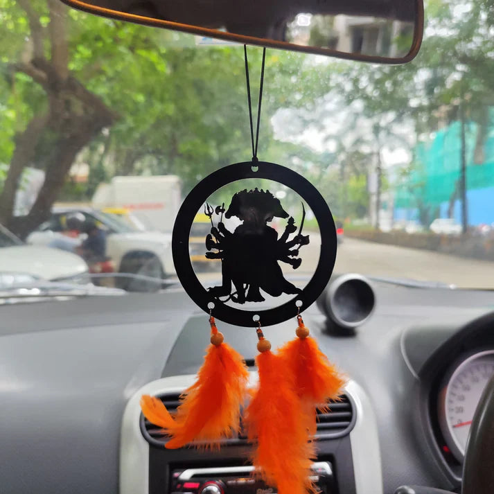 Panchmukhi Hanuman Ji Acrylic Car Hanger