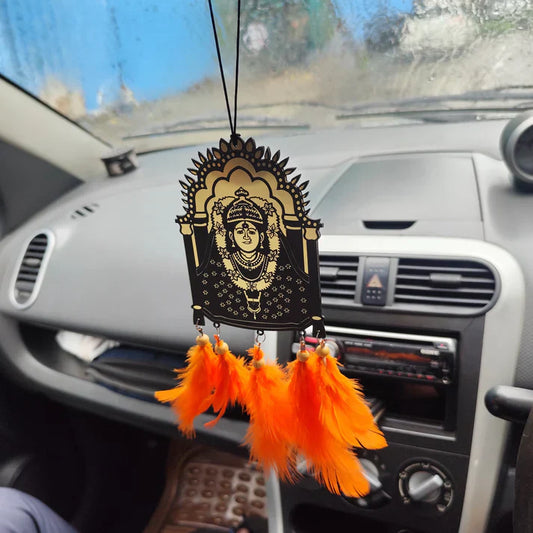 Tulja Bhavani Acrylic Car Hanger