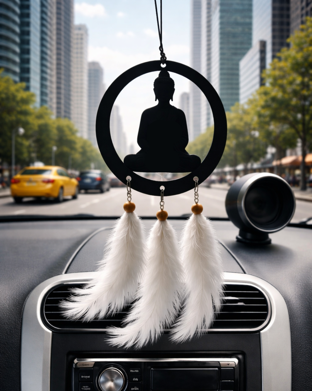 Lord Buddha Car Hanger
