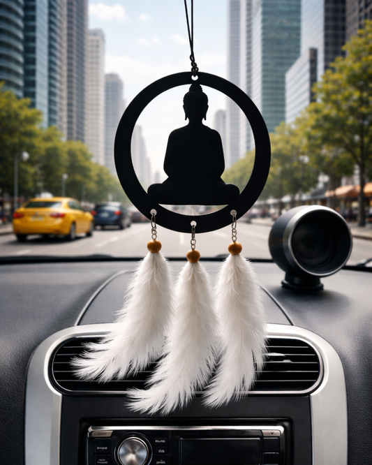 Lord Buddha Car Hanger